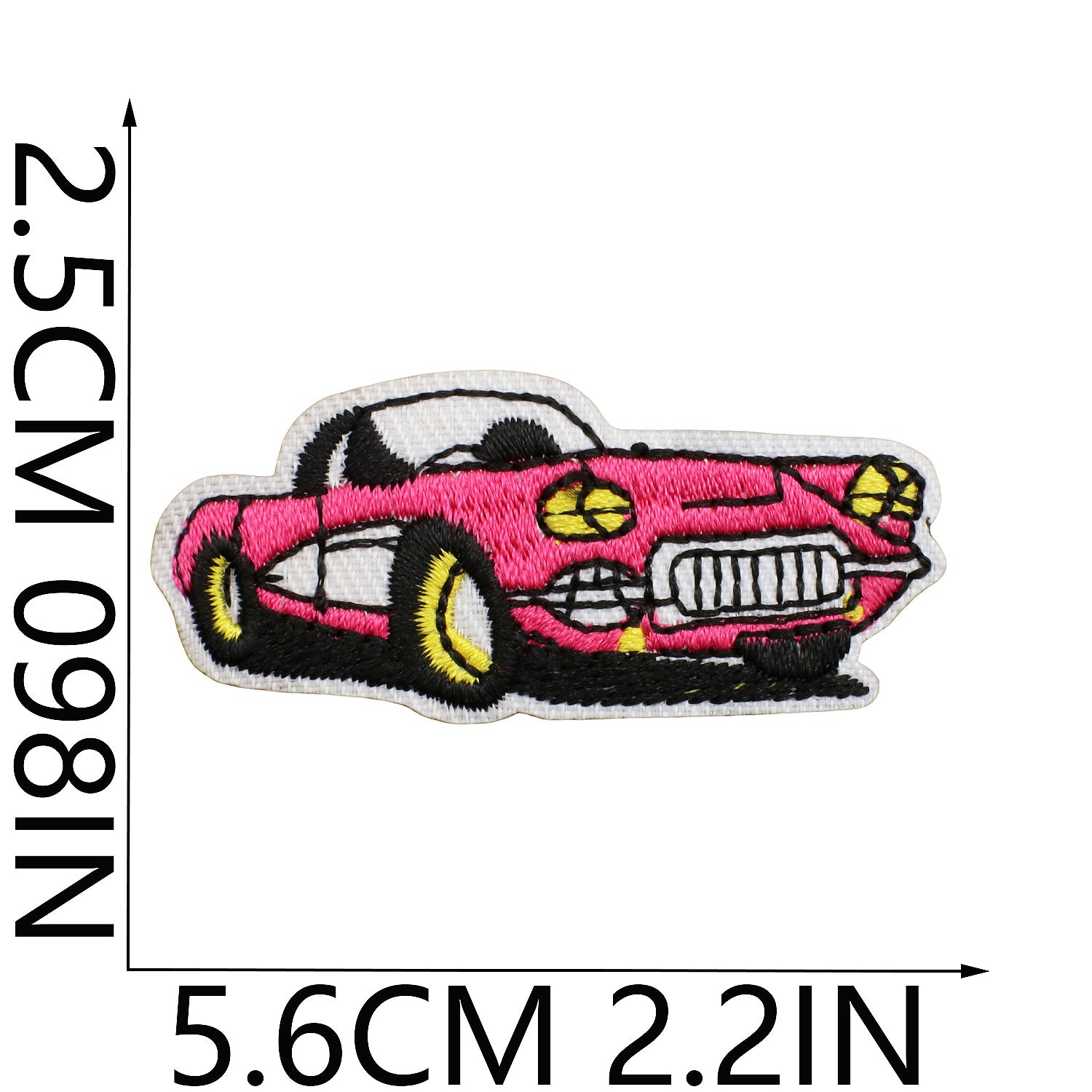 Wholesale Western Denim Embroidery Cloth Sticker FS